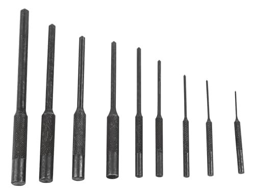 Wheeler Roll Pin Punch Set with 9 Steel Punches, Labeled Rollup Storage Bag for Firearm Maintenance and Gunsmithing - Image 3