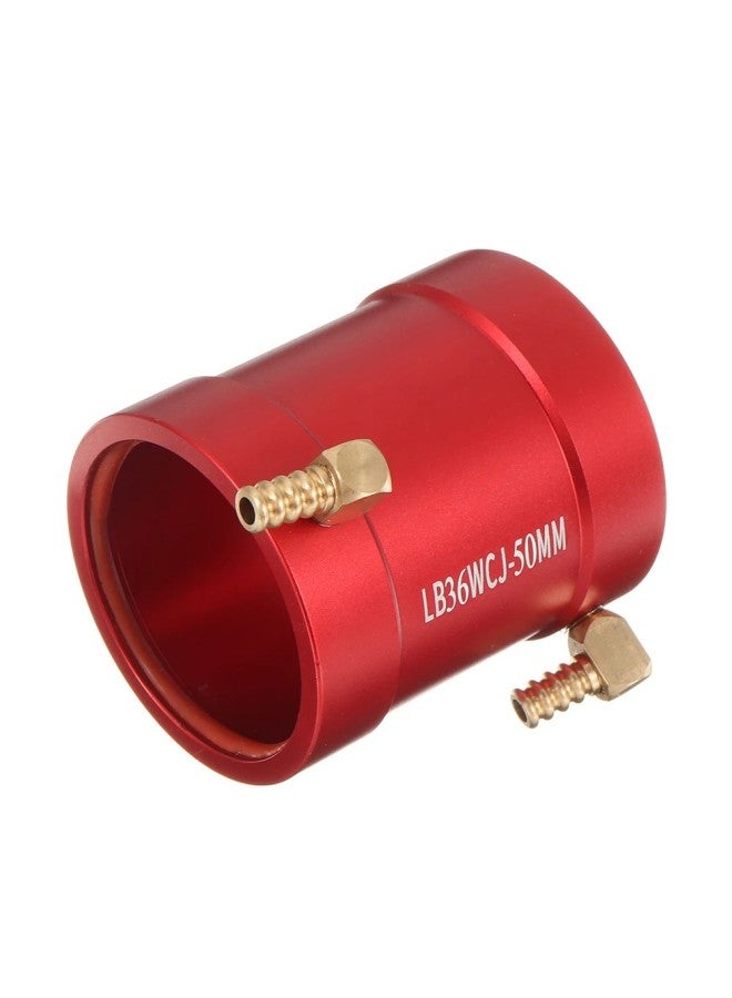 Ship Model Brushless Motor Motor 3650 3660 3674 Aluminum Alloy 36mm Water Cooling Jacket Water Cooling-Color:Red  - Image 2