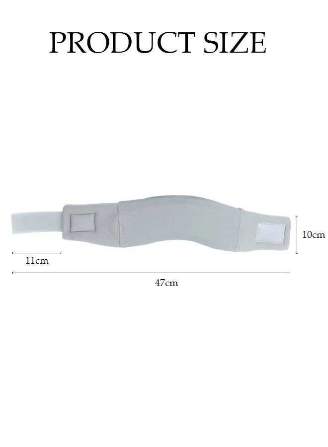 DUNISO Neck Brace for Neck Pain and Support Soft Neck Support Relieves Pain & Pressure in Spine for Women and Men Wrap Align Stabilize Vertebrae Foam Cervical Collar for Sleeping - Image 2