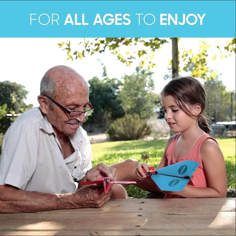 PowerUp مجموعة تحويل طائرة ورقية POWERUP 2.0 | محرك كهربائي لطائرات ورقية DIY | طيران لفترة أطول وأبعد | مثالي للأطفال والبالغين | مجموعات محركات طائرات جاهزة للاستخدام - Image 5