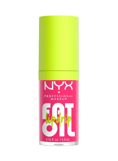 NYX PROFESSIONAL MAKEUP Fat Oil Lip Drip, Moisturizing, Shiny, Vegan Tinted Lip Gloss, Non