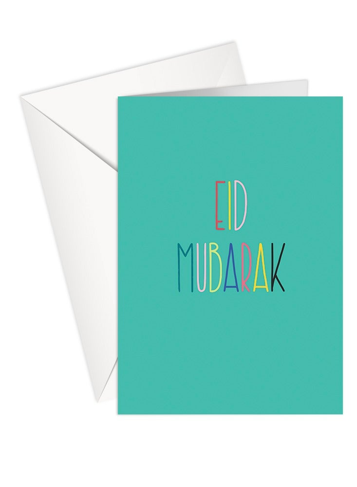 Share the Love Eid - EID MUBARAK - COLOR - Greeting Card - Image 1