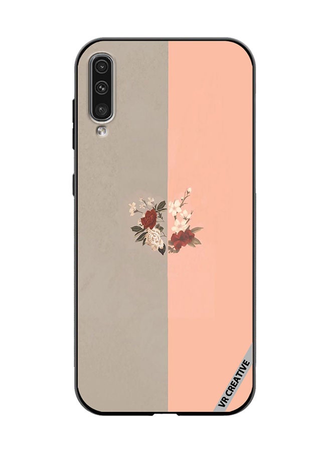 VR CREATIVE Protective Case Cover For Samsung Galaxy A70/A70s Flower Design Multicolour - Image 1