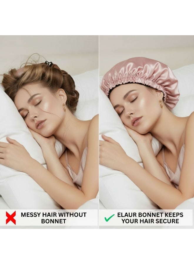 ELAUR 4 Pcs Velvet Heatless Hair Curler. Soft Hair Curlers to Sleep In, Hair Rollers Curlers for Long Short Hair, No-Heat Overnight Blowout Rods for Girls and Women - Image 5