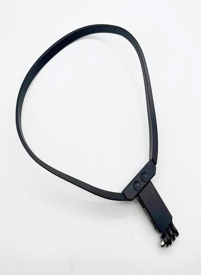 Drumstone (𝐋𝐢𝐦𝐢𝐭𝐞𝐝 𝐓𝐨𝐝𝐚𝐲) Hands-Free Neck Mount Camera Holder for Action Cameras, First-Person POV Shooting, Adjustable Bendable Design, Ideal for Vlogs 𝟏𝟓 𝐘𝐞𝐚𝐫𝐬 𝐖𝐚𝐫𝐫𝐚𝐧𝐭𝐲 - Image 5
