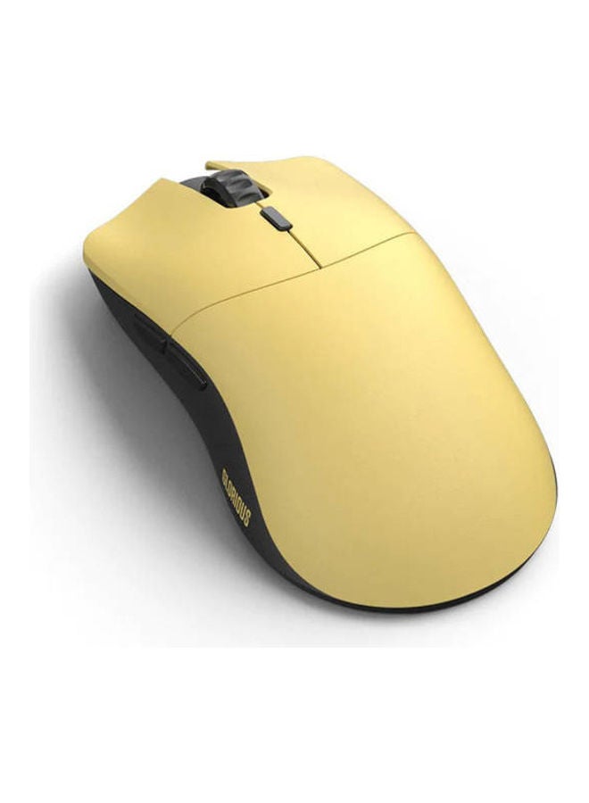 جلوريوس ماوس الألعاب اللاسلكي Glorious Model O Pro - ماوس ألعاب خفيف الوزن 55 جرام - مستشعر BAMF - 19000 نقطة في البوصة - إصدار محدود - Golden Panda - Image 3