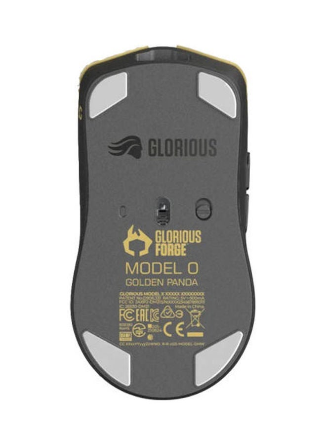 جلوريوس ماوس الألعاب اللاسلكي Glorious Model O Pro - ماوس ألعاب خفيف الوزن 55 جرام - مستشعر BAMF - 19000 نقطة في البوصة - إصدار محدود - Golden Panda - Image 5