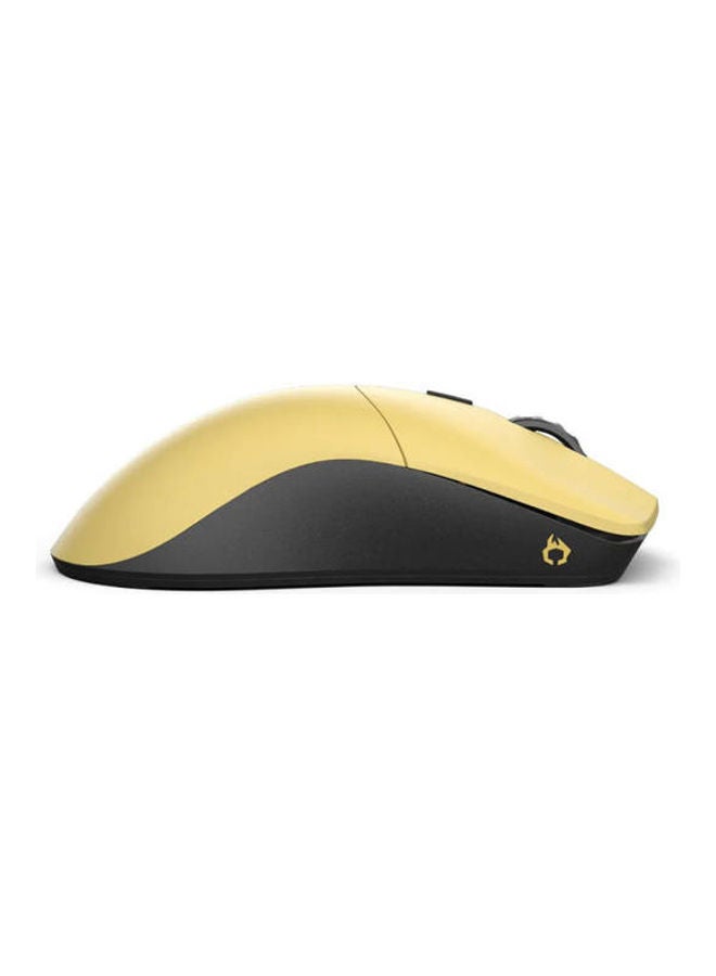 جلوريوس ماوس الألعاب اللاسلكي Glorious Model O Pro - ماوس ألعاب خفيف الوزن 55 جرام - مستشعر BAMF - 19000 نقطة في البوصة - إصدار محدود - Golden Panda - Image 4