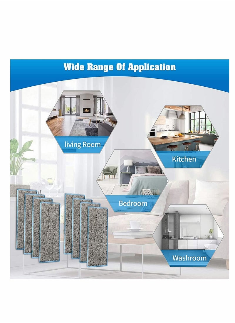 Y&D - Replacement Washable Wet Mopping Pads, and Reusable Compatible for iRobot Braava Jet M6, 6110, 6112 Robot Mop, 3 Pack - Image 1