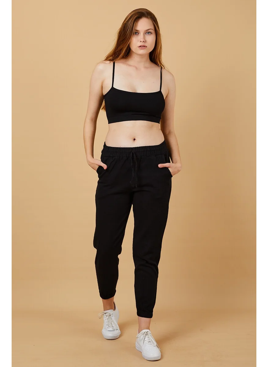 Twenty3 Women's Elastic Waist and Leg Sweatpants