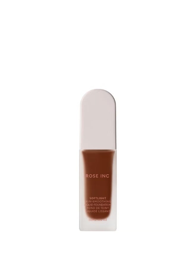 روز انك كريم أساس سائل ناعم ومنعم للبشرة من ROSE INC - 30 واط دافئ عميق - Image 1