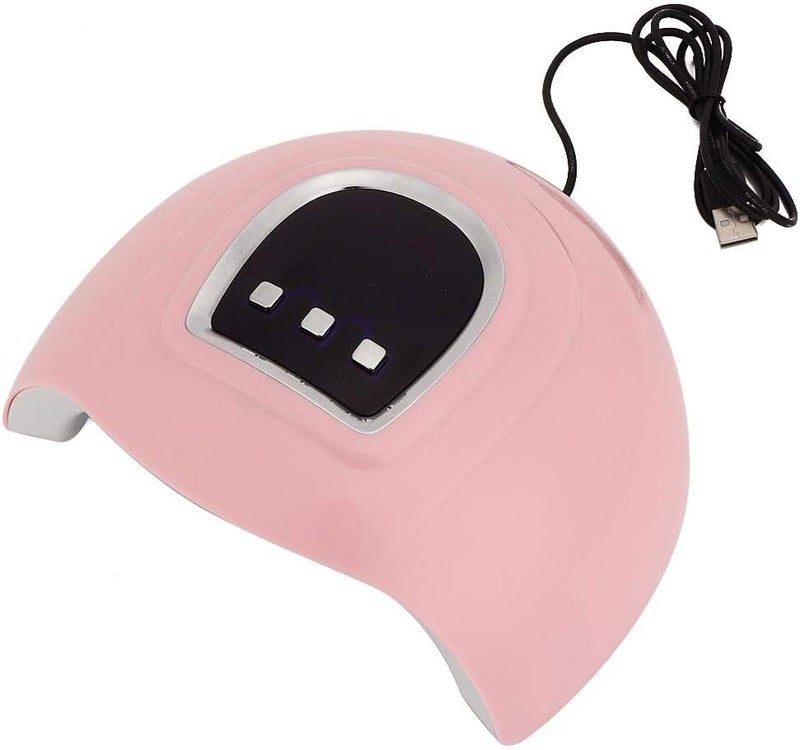 Brrnoo Nail Polish Dryer, 54W LED Nail Lamp Led Gel Nail Polish Curing Lamp ail Lamp Nail Art Gel Polish Dryer Professional Manicure Curing Lamp for Beauty Salon and Household 