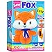 KRAFUN Beginner Sewing Kit for Kids My First Fox Stuffed Animal Craft PrePunched Thick Felt ChildSafe Plastic Needles NoMess DIY Educational Activity Gift for Girls Boys Ages 610 - Image 3