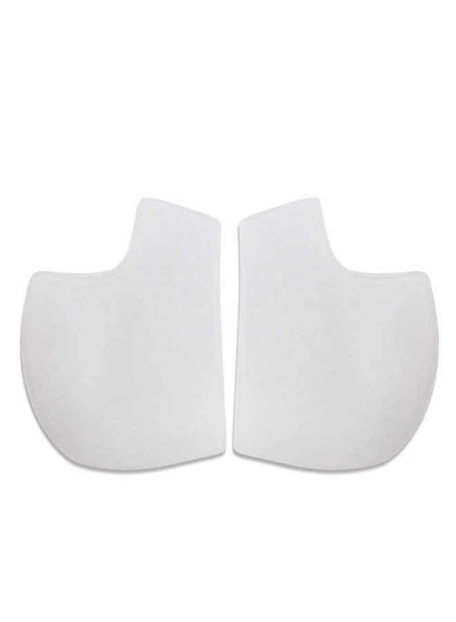 اس واي بي ال واقيات كعب من جل السيليكون من SYBL - حشوات للكعب - لتخفيف الألم - مقاس واحد - شفاف، وردي فاتح - Image 5