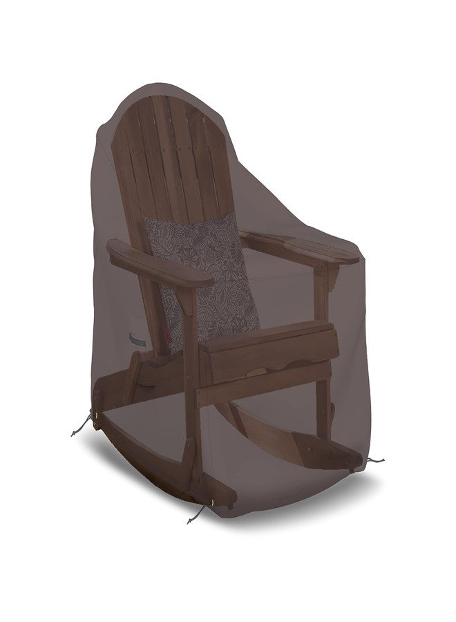 Covers & All Adirondack Chair Cover, 12 Oz Waterproof UV & Weather Resistant All Season Protector, Outdoor Furniture Cover with Air Vent & Drawstrings (36" W x 34" D x 32" H, Coffee) - Image 5