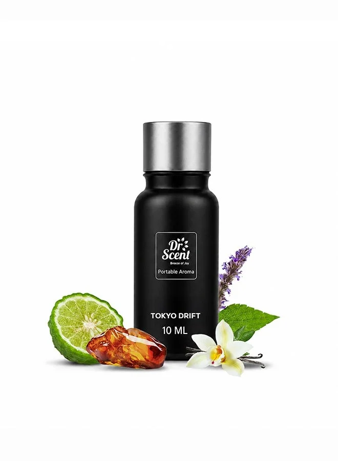 Dr Scent Dr Scent Breeze of Joy Portable Aroma for Car Diffusers TOKYO DRIFT (10ml)