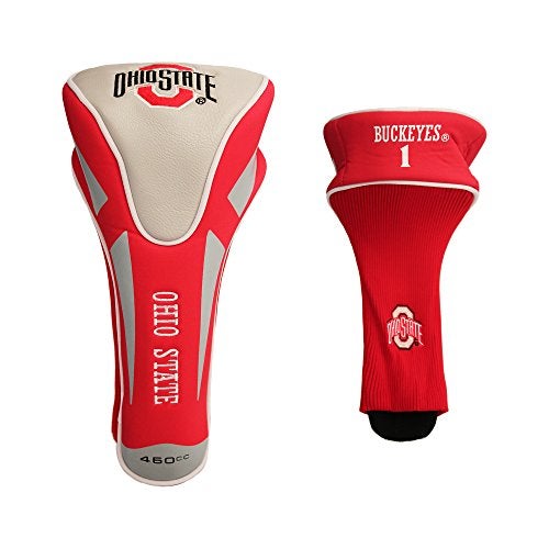 Team Golf NCAA Ohio State Buckeyes Single Apex Driver Head Cover Golf Club Single Apex Driver Headcover, Fits All Oversized Clubs, Truly Sleek Design - Image 5