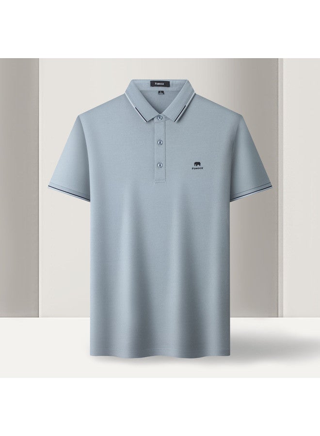 Fomoce men's Business Polo Shirts For Summer - Image 4