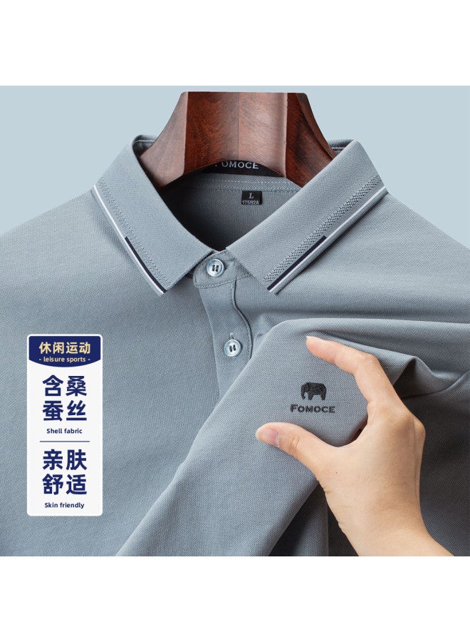 Fomoce men's Business Polo Shirts For Summer - Image 2