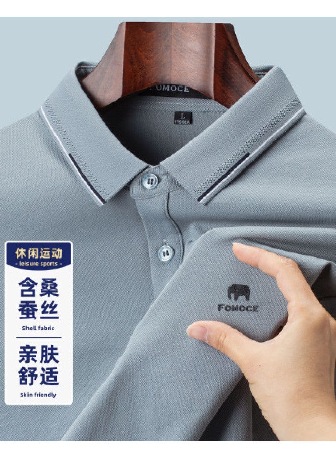 Fomoce men's Business Polo Shirts For Summer - Image 1