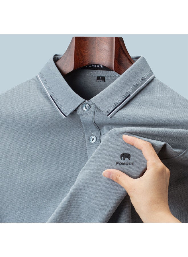 Fomoce men's Business Polo Shirts For Summer - Image 3