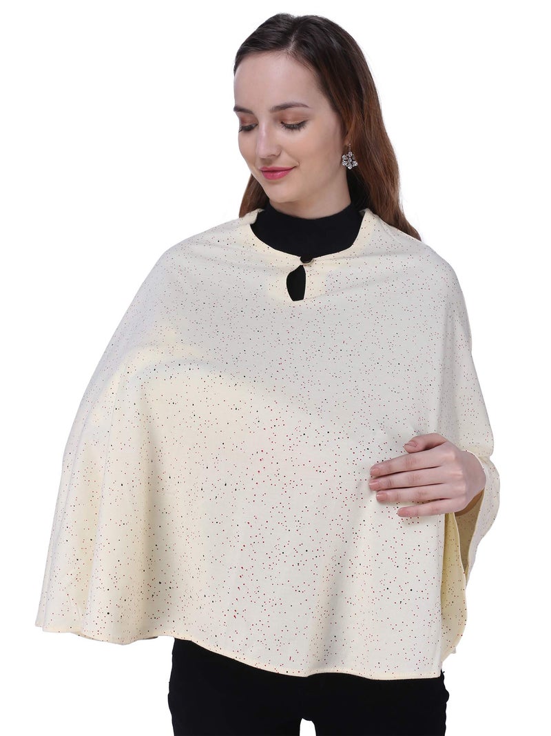 Warhammer 7 in 1 Nursing Cover for Breastfeeding Mother and Breastfeeding Cover for Mother (Dotted) - Image 2