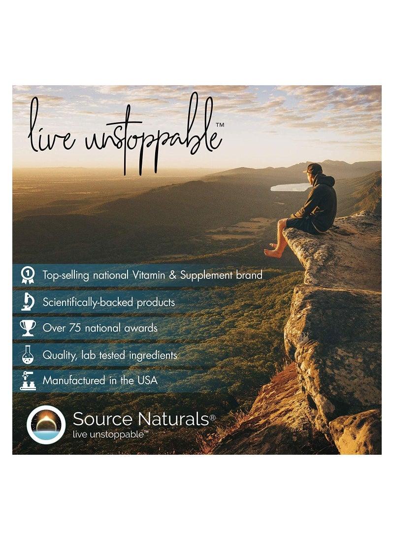 Source Naturals - Source Naturals Attentive Child - Healthy Cognitive Nutrients For Active Children - Improved Focus & Attention with DMAE, Magnesium, Zinc & Grape Seed Extract - 60 Chewable Wafers. - Image 1
