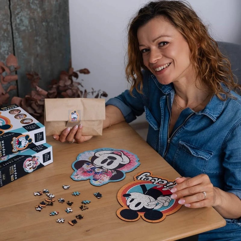 Trefl - Wood Craft Stylish Minnie Mouse Wooden Puzzle 160 Pieces - 20193 - Image 4