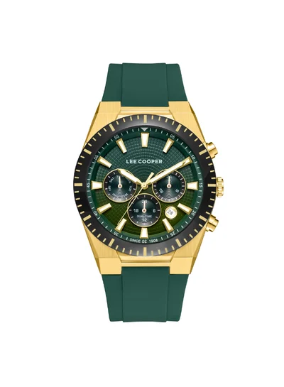 Lee Cooper Men's Silicone Multi Function Watch LC08088.177 - 42 mm