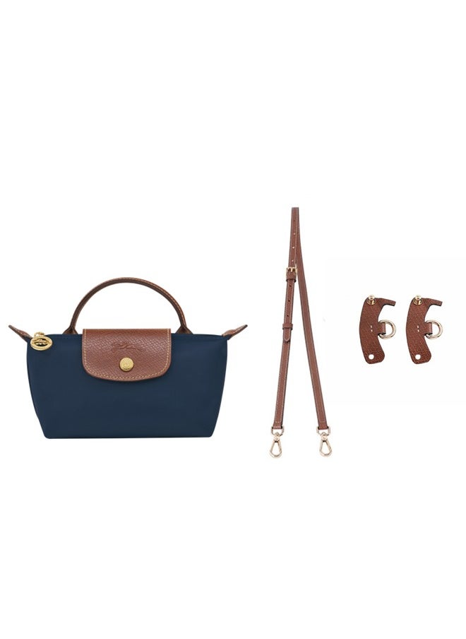 Longchamp Longchamp Women's Mini handbag,Crossbody Bags,Shoulder Bag Shoulder strap with buckle,Navy Classic Style  - Image 1