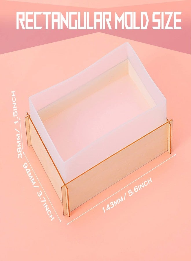 Yayatty Resin Silicone Molds, Rectangle Light Resin Molds with Lighted Silicone Resin Molds Base Stand and USB Powered Light for DIY Epoxy Resin Casting Craft Home Decorations - Image 5