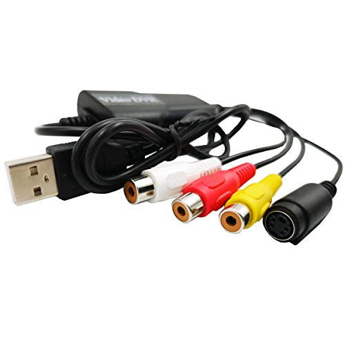 HDSUNWSTD Portable USB 2.0 AV/RCA Composite and S-Video Audio Video Capture Card Adapter VHS DVD - Image 2