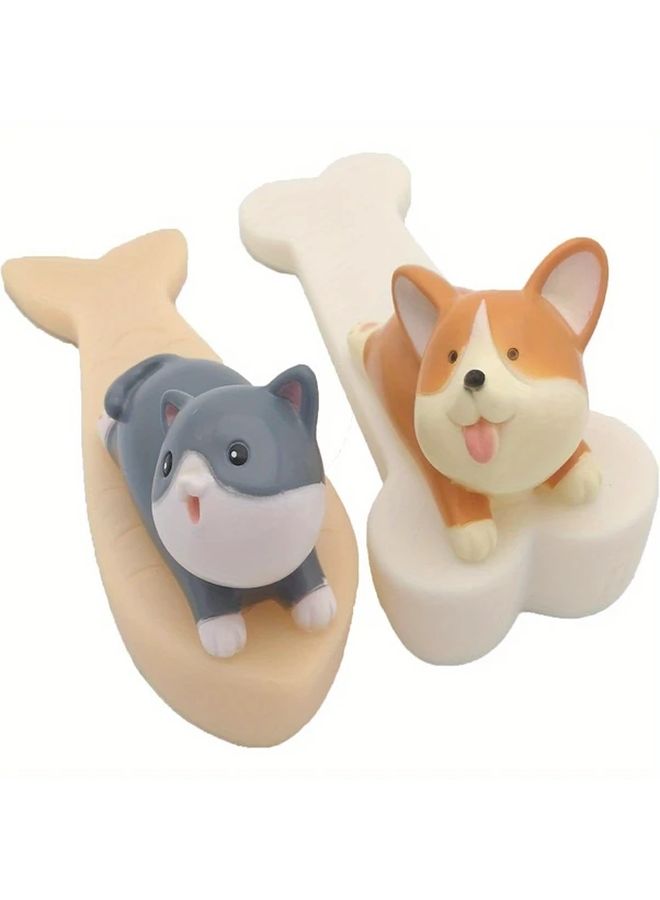Adorable Hedgehog Door Stopper Cute Decorative Lightweight Plastic Home Decor Accessory - Image 2