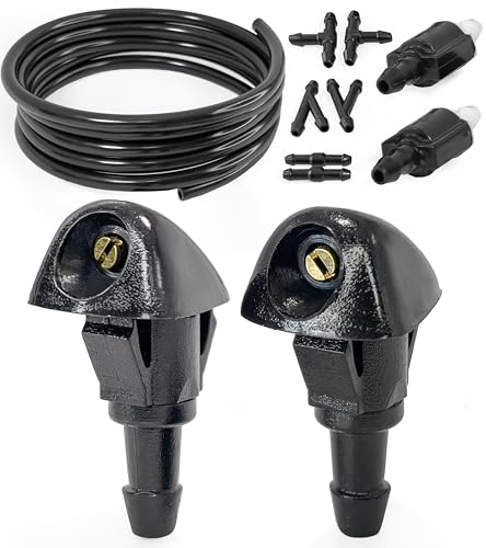 Click&Fit ClickFit Windshield Washer Nozzles Repair Kit compatible with Honda Civic 19872005 CRV 19982011 Fit 0108 Prelude 9701 HRV 9906 Acura TSX RL RSX Integra Wiper washer jets check valves - Image 1