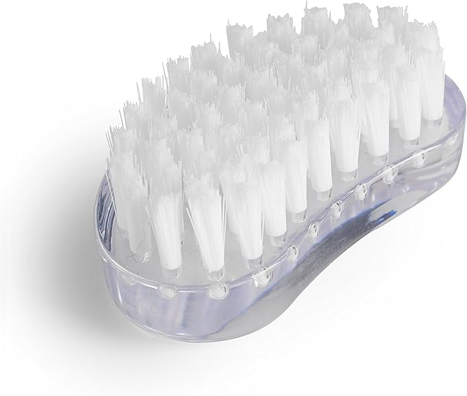 Manicare Plastic Nail Brush Hygienic Hand And Nail Cleaning Brush Scrubbing Brush To Clean Under Nail Dirt Grime And Grease Firm Strong Bristles For Use On Fingernails And Toenails - Image 2