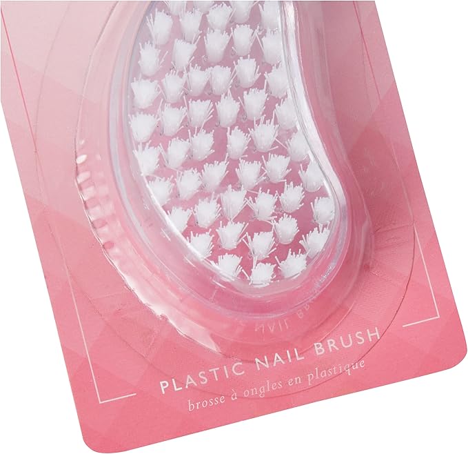 Manicare Plastic Nail Brush Hygienic Hand And Nail Cleaning Brush Scrubbing Brush To Clean Under Nail Dirt Grime And Grease Firm Strong Bristles For Use On Fingernails And Toenails - Image 4