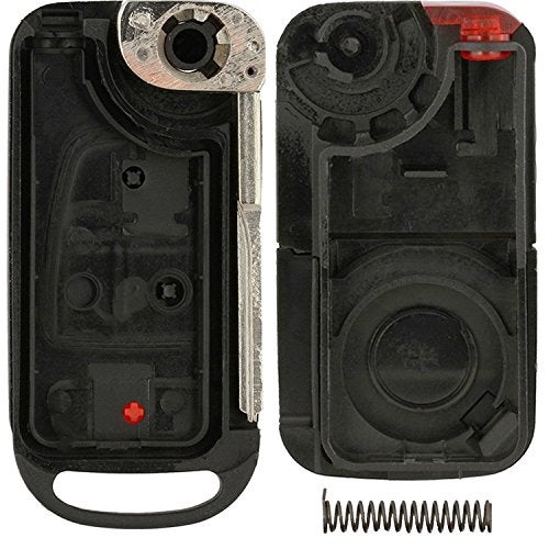 KeylessOption Replacement Keyless Entry Remote Fob Clicker Flip Key Shell Case - Image 3