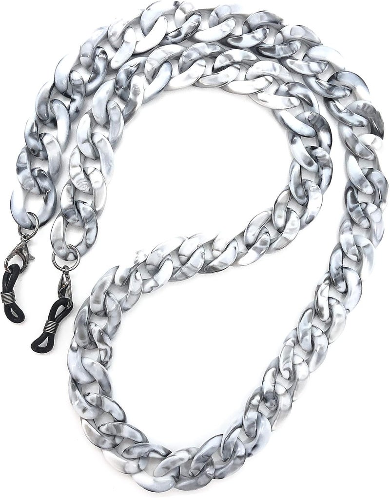 Decker Acrylic Eyeglass Chain Sunglasses Holder Eyewear Retainer Strap glasses hanging for Women - Image 5