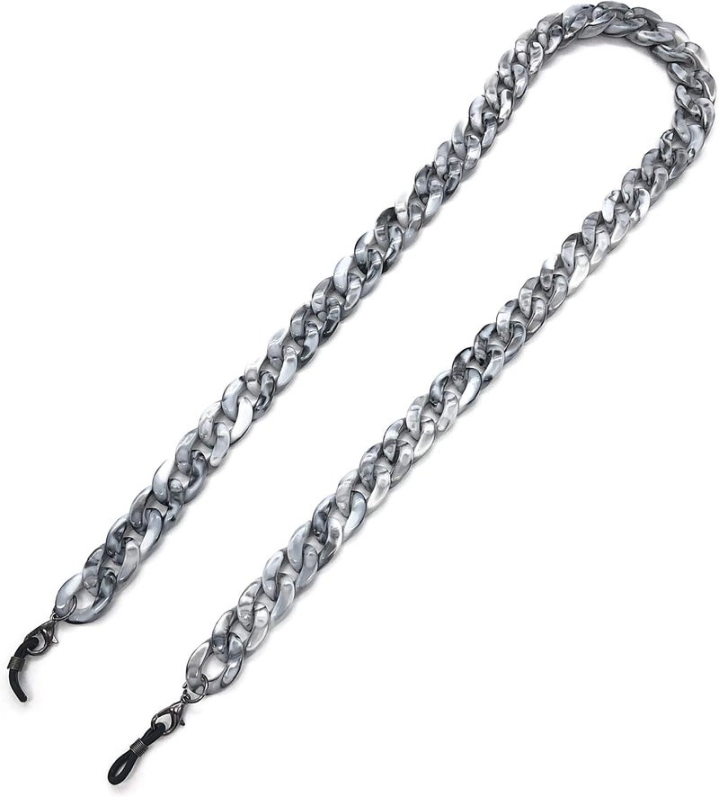 Decker Acrylic Eyeglass Chain Sunglasses Holder Eyewear Retainer Strap glasses hanging for Women - Image 4