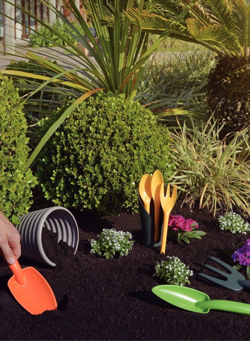 Tramontina 3 Pieces Garden Tool Set made with Heavy-duty Polypropylene in Multicolor includes Garden Trowel + Transplanting Trowel + Cultivator - Image 3