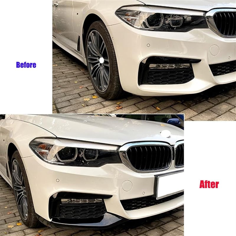 QASULER Car Front Bumper Lip Splitter Spoiler - Image 3