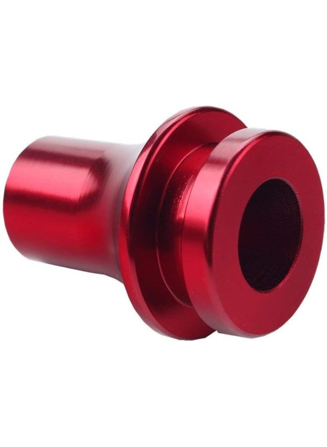 Dewhel Shift KNOB Boot Retainer/Adapter for Manual Gear Shifter Lever 10X1.25 (Red) - Image 2