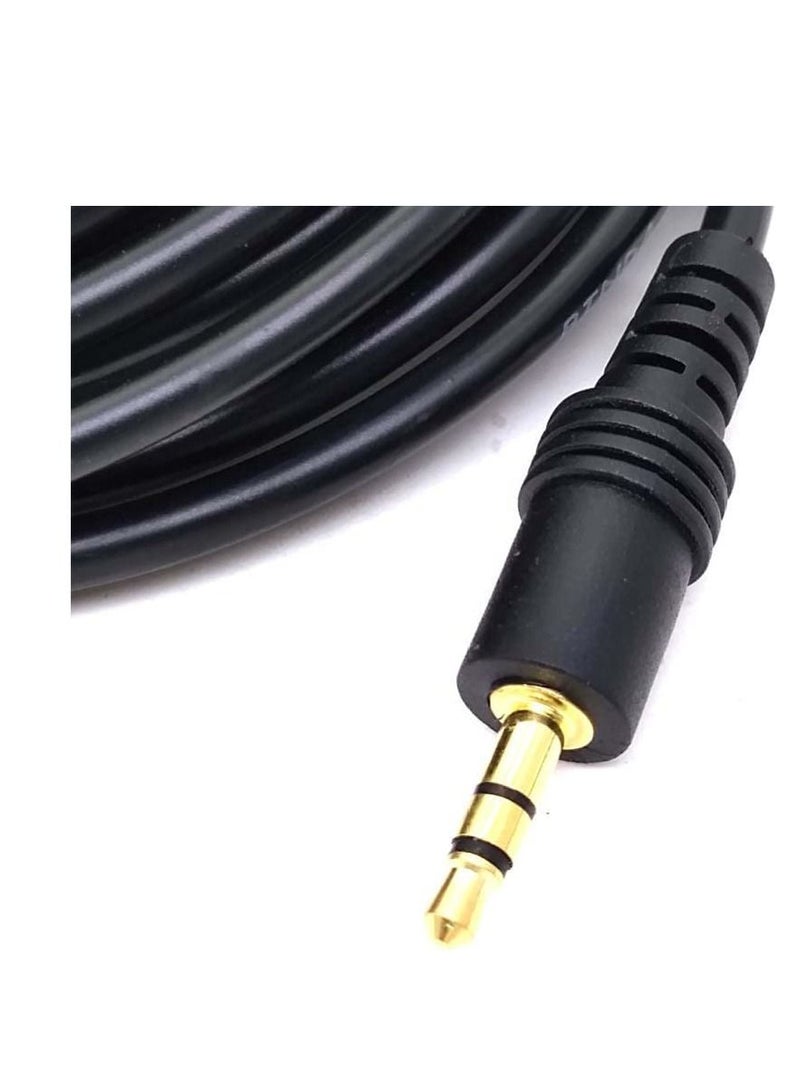 DKURVE Aux Cord - 3.5mm Male to Male Audio Jack(s) - Connect Smartphone, Mp3 Player, to Car/Auto Stereo or Speakers via Aux Audio Port (3M) - Image 2
