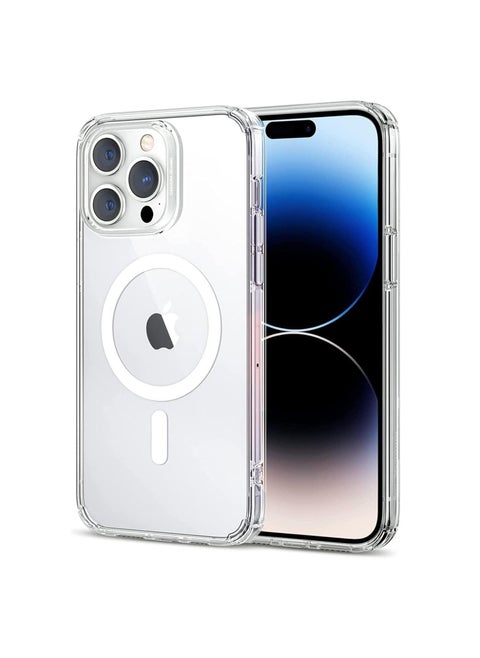Back Case Magsafe Compatible with iPhone 15 Pro Max Clear