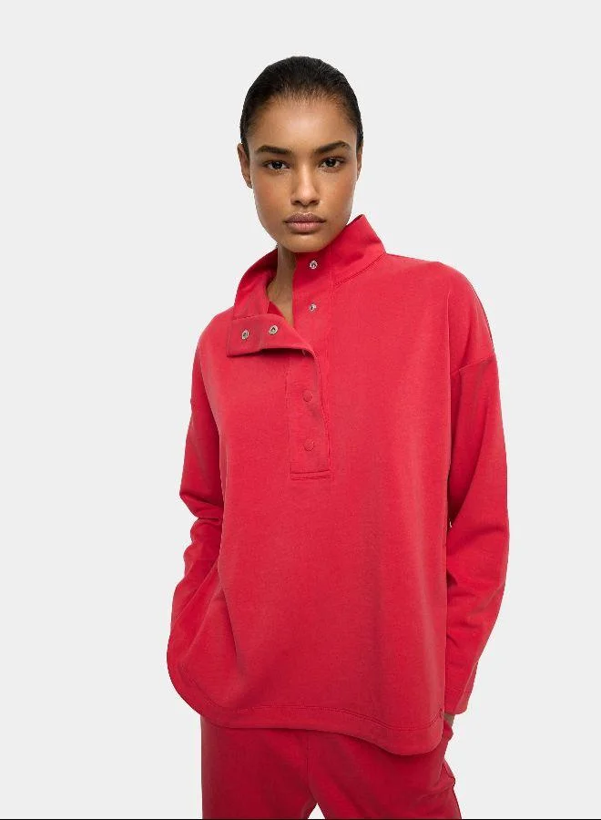 بارفوا سترة بأزرار ناعمة