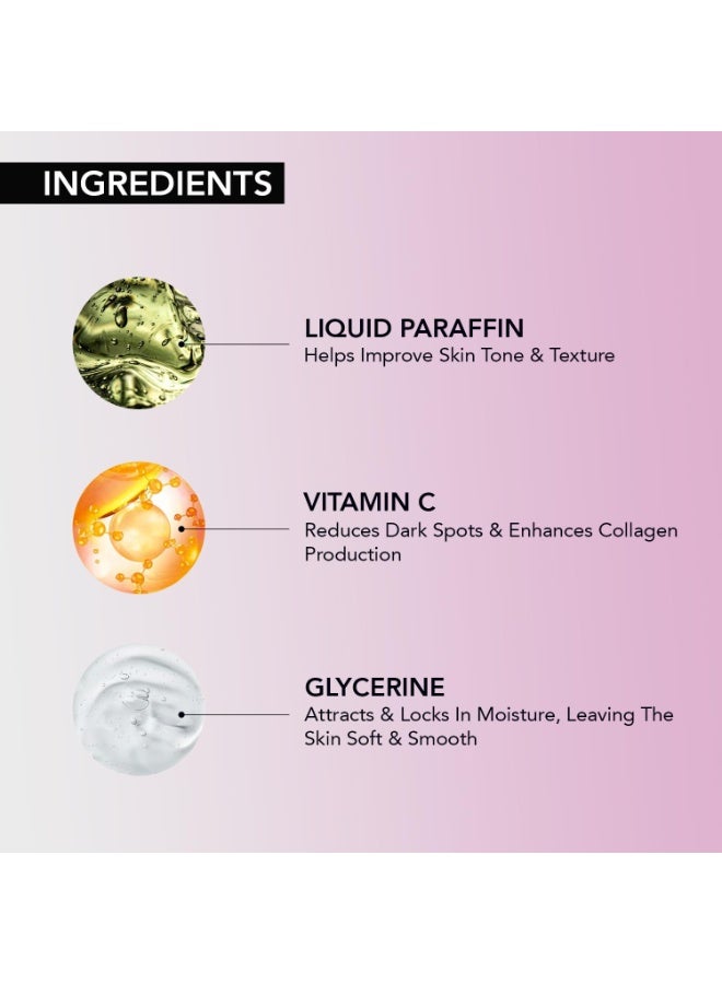 O3+ Meladerm Vitamin C Gel Bleach 96g for Skin Brightening Dull Skin | TAN Removal for Face, Suitable for Men & Women - Image 3