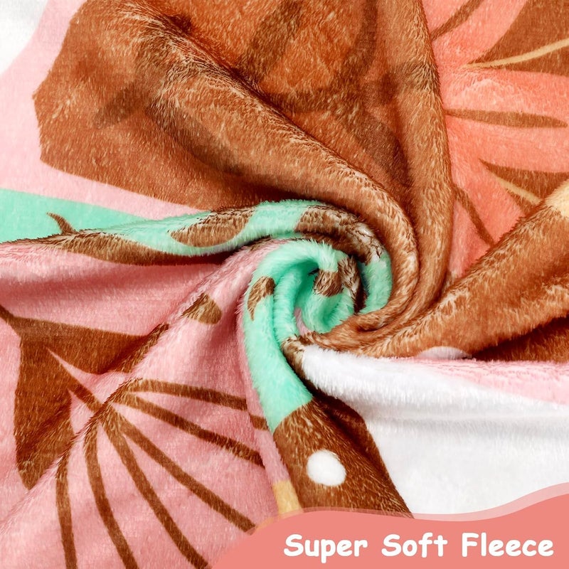 Gicoherero Boho Baby Blanket Butterfly Monthly Milestone Bohemian Floral Girl Photo Prop Sage Green and Pink Blanket Ideas for Personalized Baby Stuff Shower Newborn Decorations Nursery Gift Decor Mom - Image 3