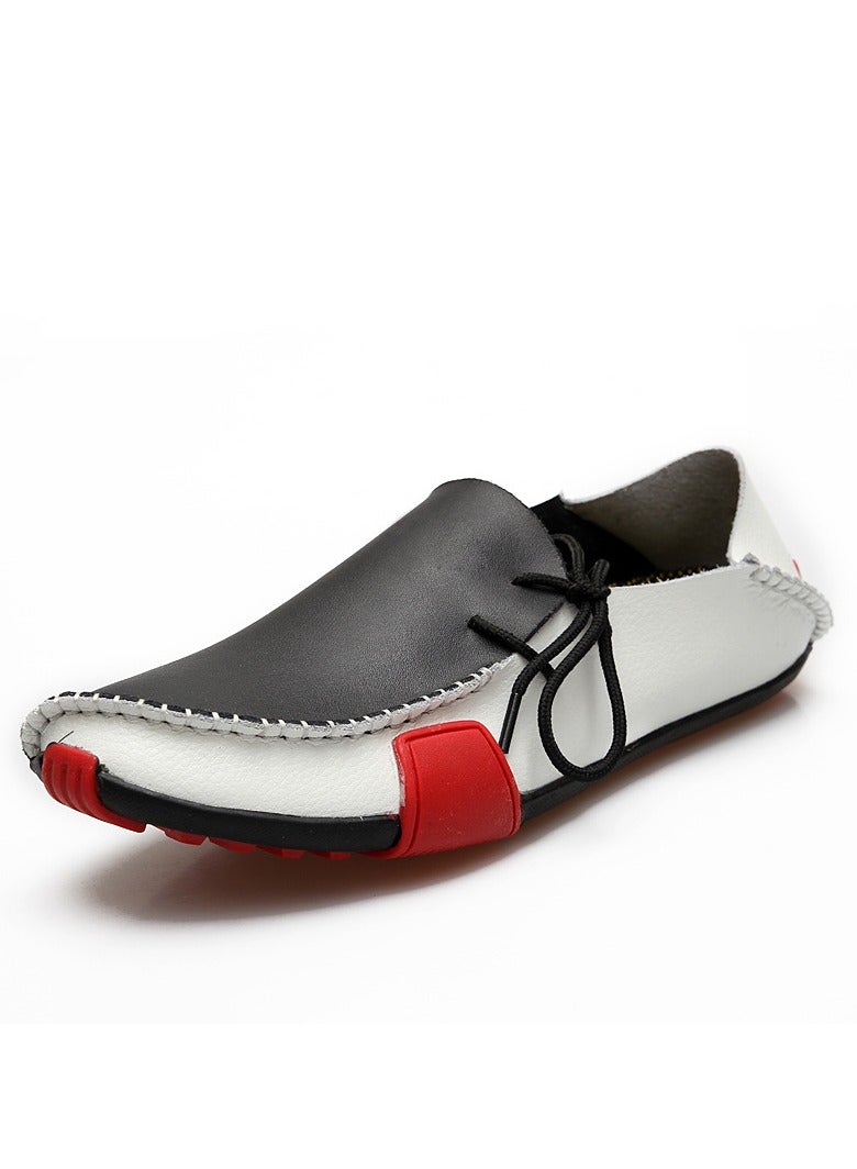Shougu Versatile Retro Casual Leather Shoes - Image 1