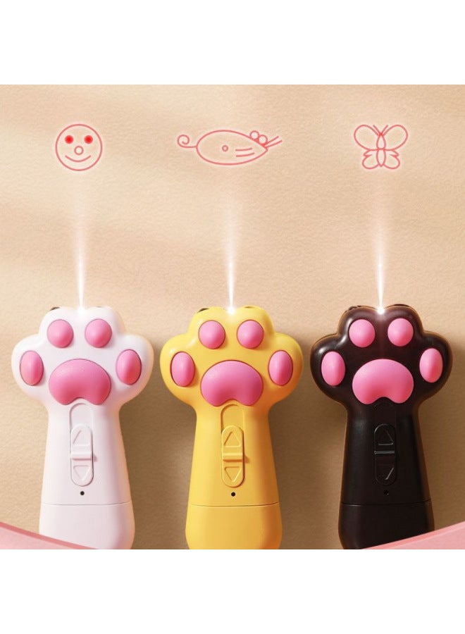 Cat Toy Laser Pointer Cat Ticker Infrared Cat Ticker USB Rechargeable Flashlight Self-hi Artifact Cat Supplies-Product Specifications:Usb Charging - Black Cat Claw + Laser 5 Pictures  - Image 1