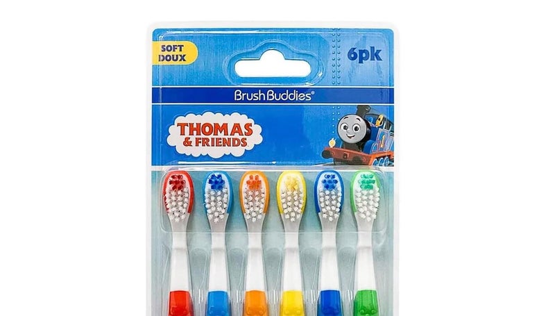 Brush Buddies Thomas & Friends Toothbrush for Kids, Kids Toothbrushes, Toddler Toothbrush Ages 2-4, Soft Bristles for Kids, 6PK - Image 2